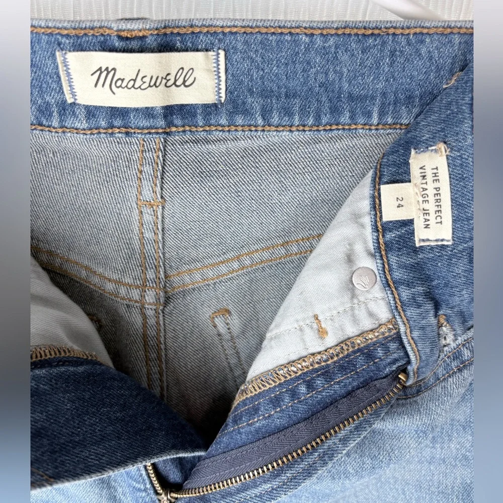 Madewell The Perfect Vintage High-Rise Jeans, Women’s Size 24